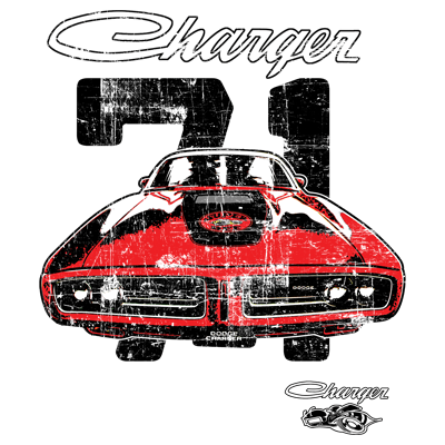 T-Shirt 1971 Dodge Charger