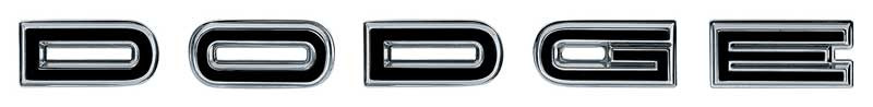 Letters Trunk 67 & 69 Coronet "DODGE" 