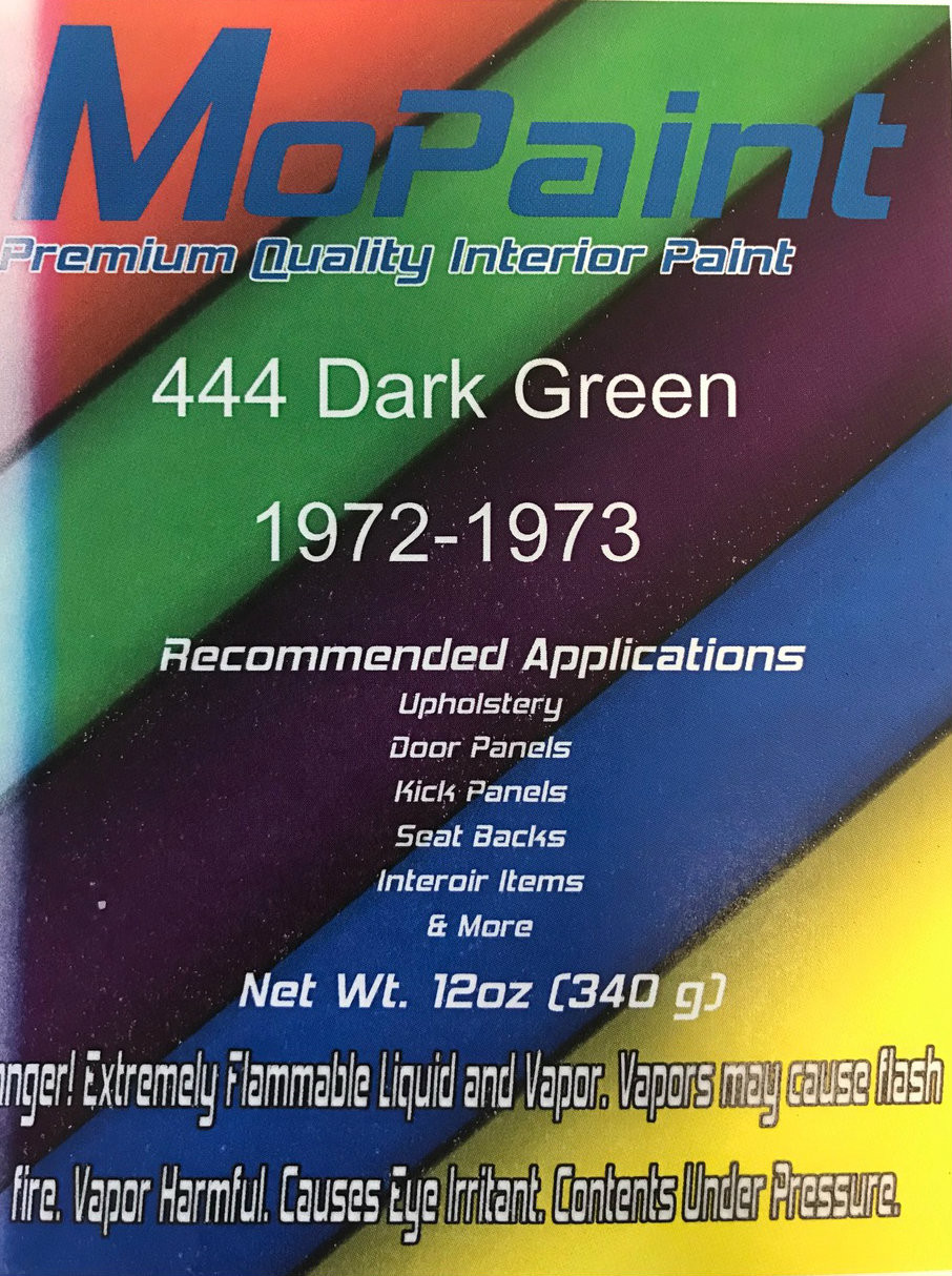 Dark Green 72-73 Interior Paint 12oz Spray Can