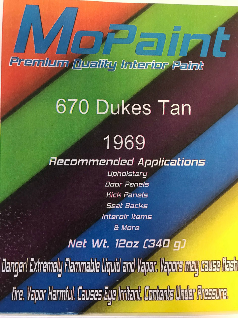 Dukes Tan 69 Interior Paint 12oz Spray Can