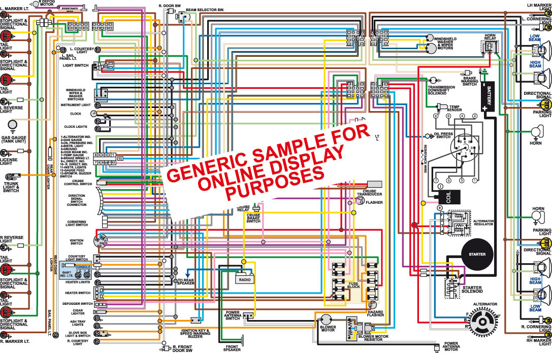 Wiring Diagrams Color 68 Barracuda