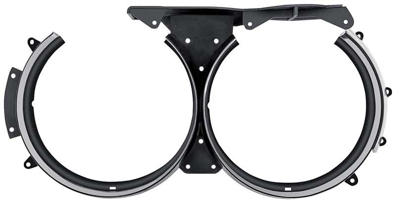 Headlamp Shield  1972 Dodge Charger RH w/o Concealed Headlamps