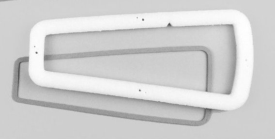 Gasket Tail Bezel & Lens 68 Coronet Superbee - Kit