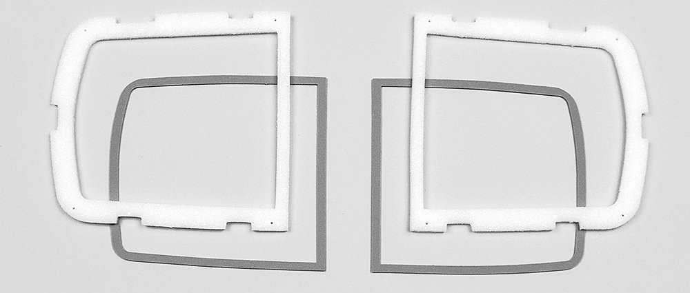 Gasket Tail Bezel & Lens 68 GTX Satellite - Kit