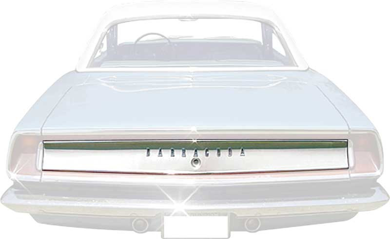 Trunk Finish Panel 69 Barracuda Except Formula S