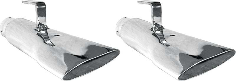 Exhaust Tips 68-70 GTX & Roadrunner  2 1/4" OD