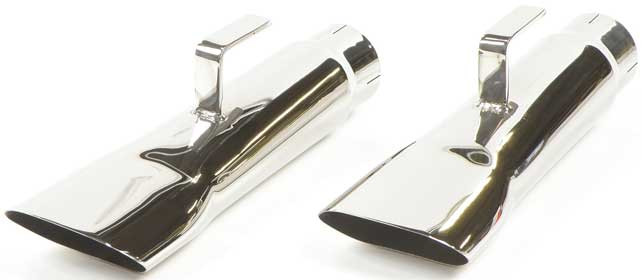Exhaust Tips 68-70 GTX & Roadrunner  2 1/2" OD