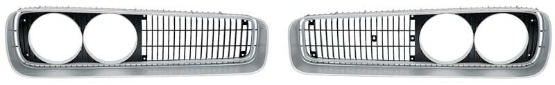 Grilles - Headlight Bezels 70 Coronet & Superbee
