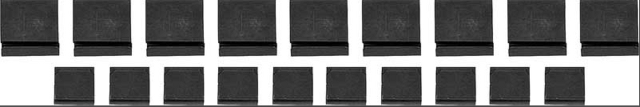1971-74 B Body & 1970-74 E Body Without AC Heater Box Clip Set