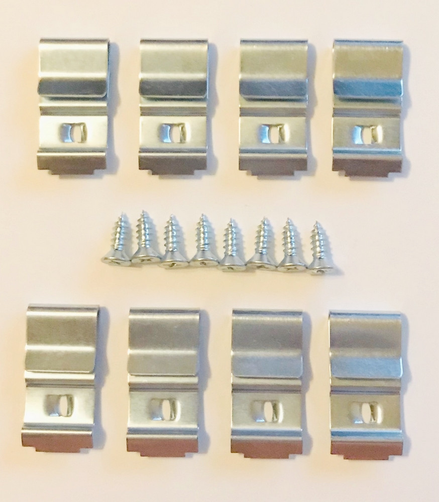 Clip Kit Quarter Top Edge Molding 68-70 Charger & Coronet & Roadrunner & Satellite