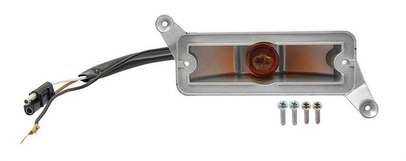 Park Lamp Housing w/Pigtail Connector RH - 1969 Dodge Dart