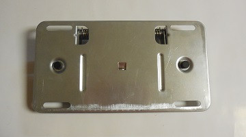 License Plate Bracket Rear 63 Dodge B Body & 63-65 Plymouth B Body