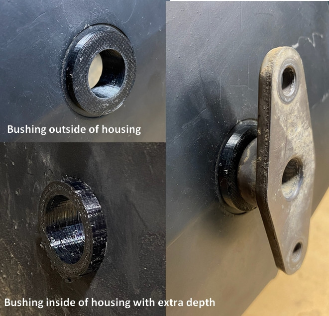 Headlight Motor Bushings 66-67 Charger