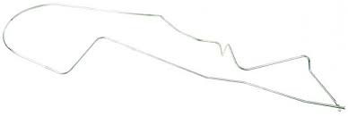 Front to Rear Fuel Line 66-67 B Body 3/8"