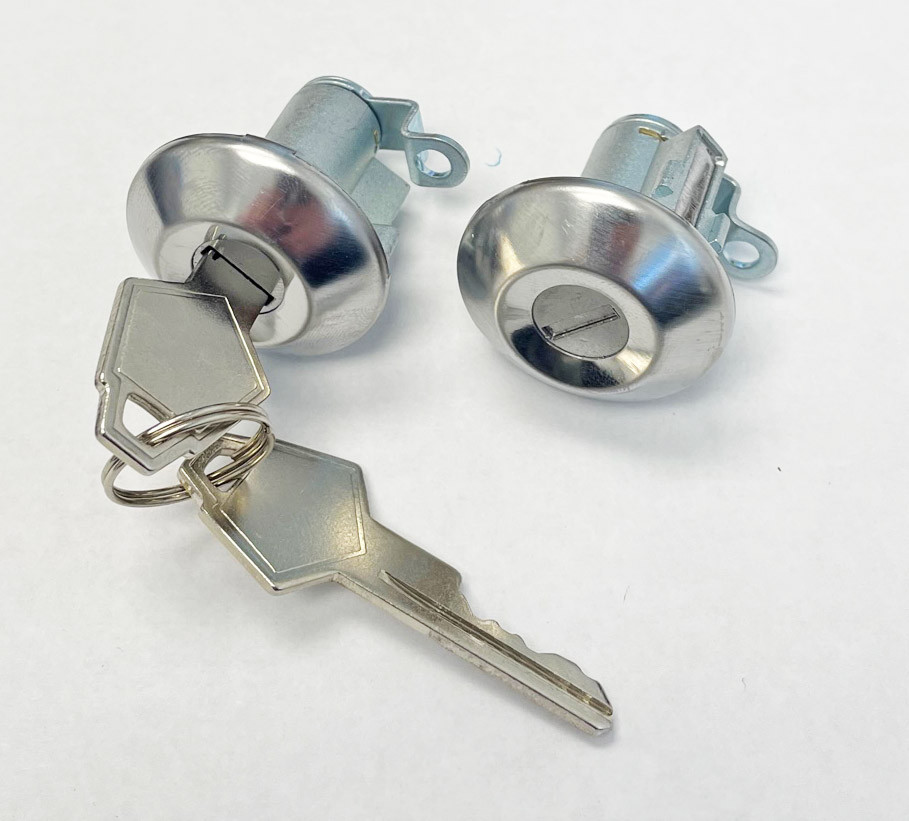 Door Lock Set 62-65 B Body w/OEM keys