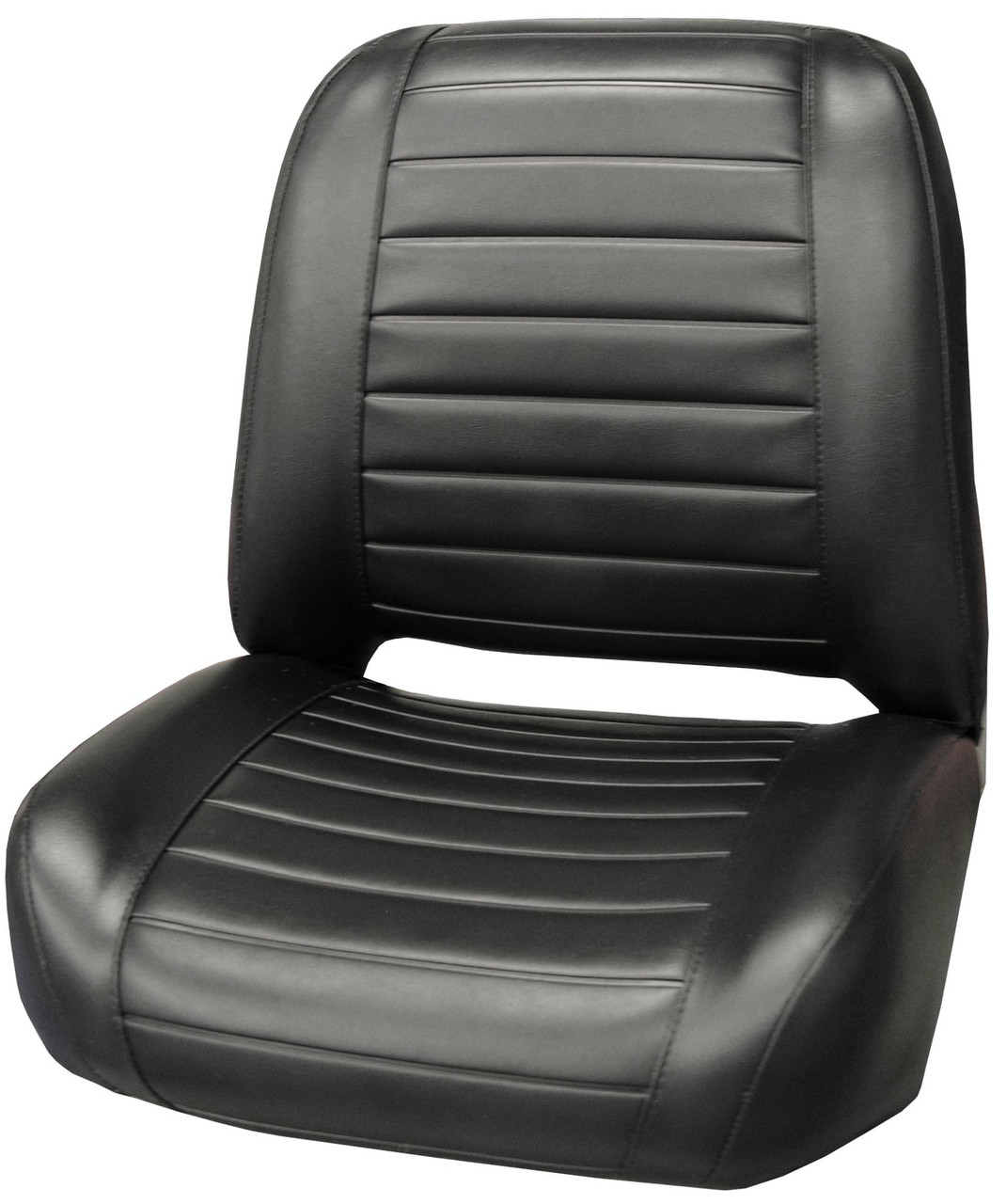 Bucket Seat Covers 64-67 A100 Van Black 2" Pleat