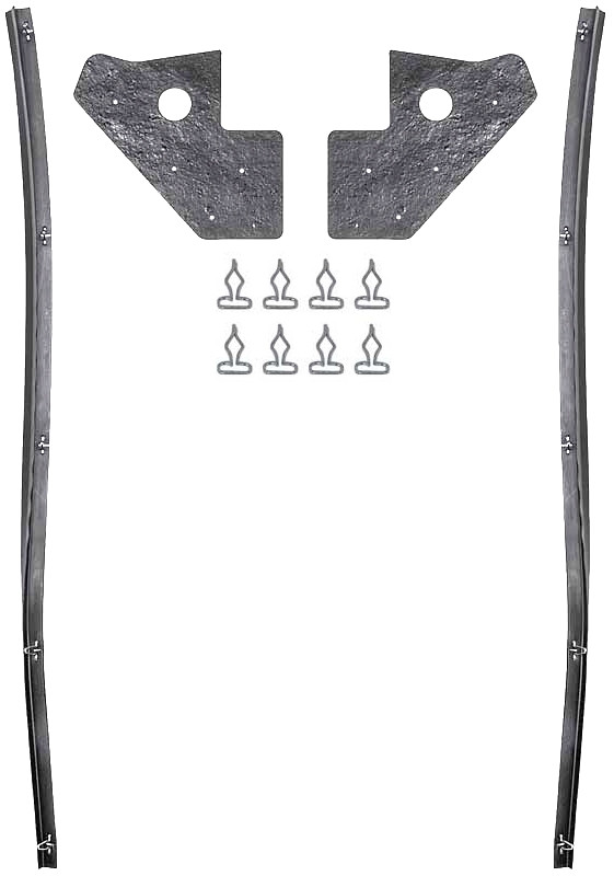 Upper Rear Inner Fender & Front Fender To Inner Fender Seals 70-72 Duster & Scamp & 71-72 Demon