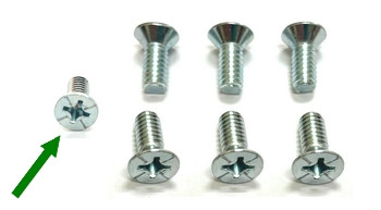 Screw Kit Door Latch to Doors 68-70 B Body