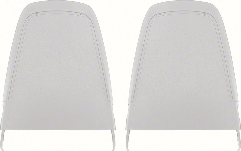 Seat Back Panels 70-71 A Body & B Body & E Body Pairs - ( Early 71 Build Date ) Black or White