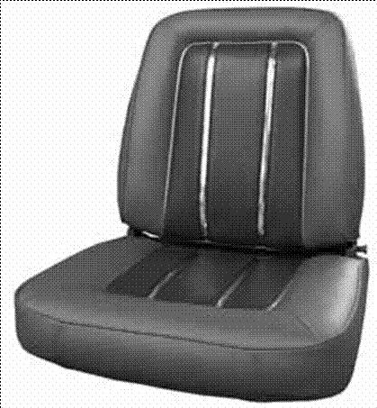 Front Bucket Seat Covers 1964 Valiant Signet
