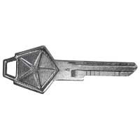 66-85 Cars Door Key & 48-68 Cars & 61-72 Trucks Ignition Key