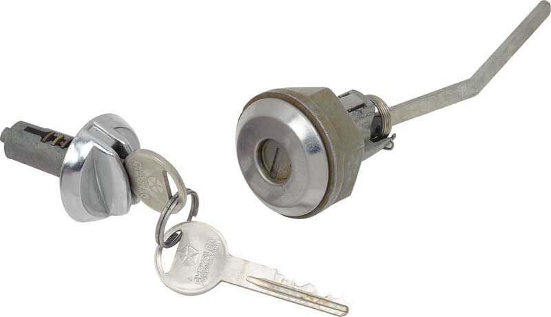 Glovebox & Trunk Lock Set 73-74 B Body w/OEM Keys