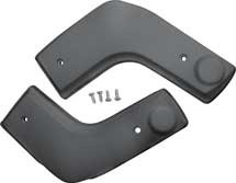 Bench Seat Hinge Covers 70-72 A Body & 73-74 E Body Black