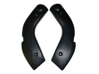 Bench Seat Hinge Covers 73-76 Duster w/Split Bench Seat