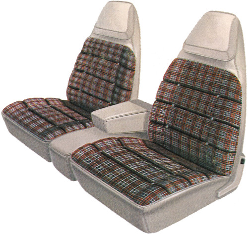 Front Bucket Seat Covers 1974 Satellite Sebring Plus, Roadrunner Cloth
