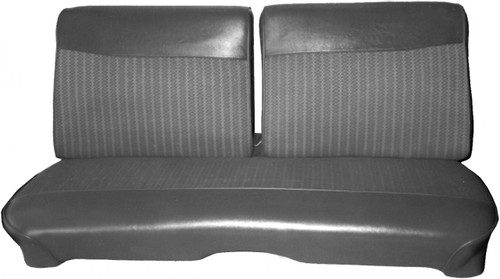 1966 Belvedere I 2-Door Sedan Rear Bench Cloth
