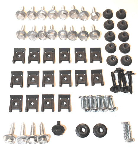 Air Grabber Mounting Kit 70 Roadrunner & GTX & 71-72 Charger - 64 Pcs
