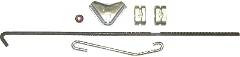 Parking Brake Cable Hardware 72 B & 72-74 E Body