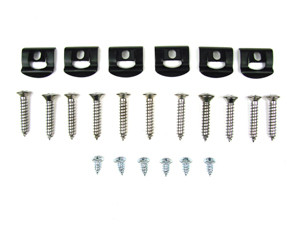 Clip Kit Rear Window Molding 64-65 B Body Sedan