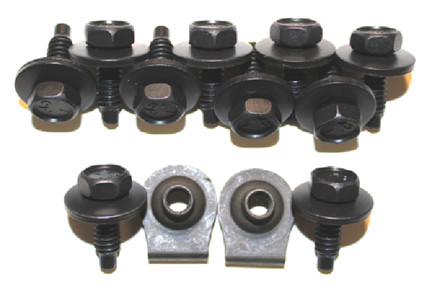 Bolt Kit Header Panel 70-71 Cuda - 12 Pcs