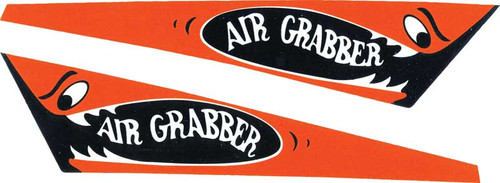 Decal "Air Grabber" Teeth 71 GTX & 71-72 Roadrunner Pair