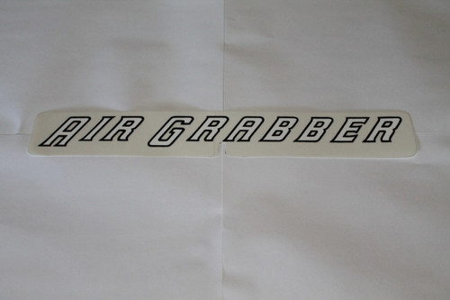 Decal Underhood 69 Roadrunner "Air Grabber" Air Box