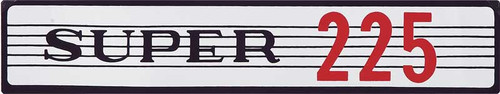 Decal Air Cleaner 63-69 Plymouth "Super 225"