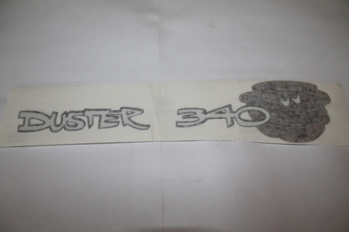 1970-1972 "Duster 340 Gold" Deck Lid Panel