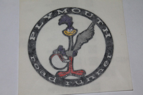 1971-1972 Roadrunner Deck Lid "Circle Bird"