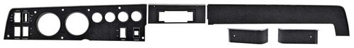 Dash Bezel Kit Rallye Gauge 69 B Body w/o AC & w/ AM Radio 8 Track Bezel
