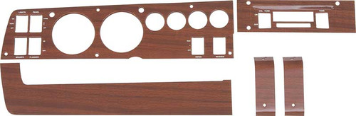 Dash Bezel Kit Rallye Gauge Woograin 69 B Body w/o AC & w/Standard Radio Bezel