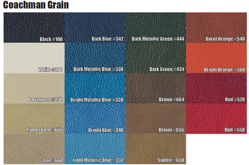 1969 Barracuda Sunvisors Coachman Grain