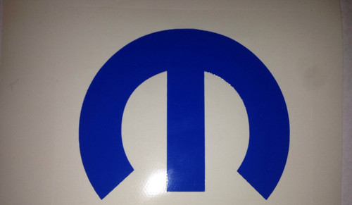 Mopar Logo Decal 4"
