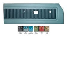 1966 Belvedere II Bench Style Hdtp Rear Panels