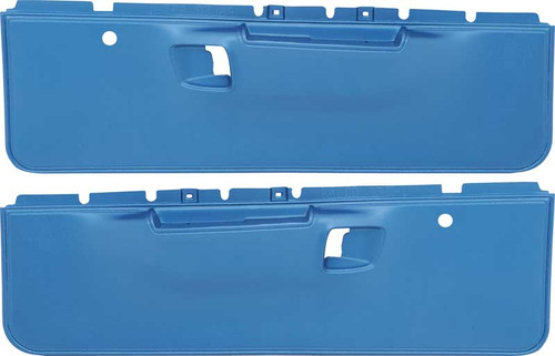 1971-1972 Charger R/T 500 SE & Superbee Bucket & Bench Style "Deluxe" Lower Front Panels (Plastic)
