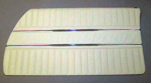 1965 Coronet 440 Bench Style Front Door Panels Unassembled