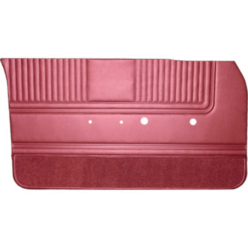 1965 Sport Fury Bucket Style Front Door Panels Copper/Black