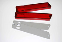 Side Marker Lenses Rear 70-71 Dart