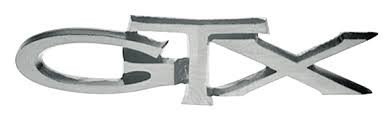 Emblem Grille 69 GTX "GTX"