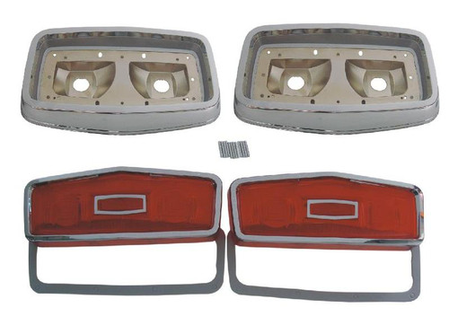 Tail Light Lenses & Bezels 64 Belevedere